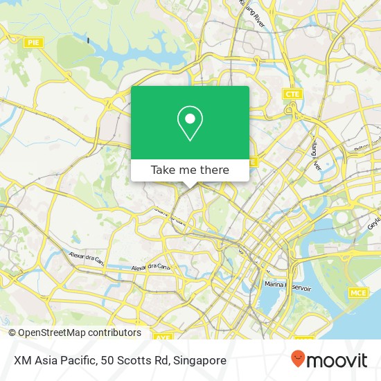 XM Asia Pacific, 50 Scotts Rd map