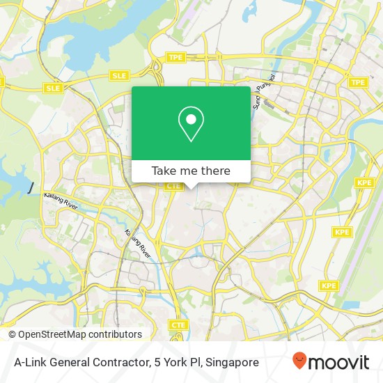 A-Link General Contractor, 5 York Pl地图