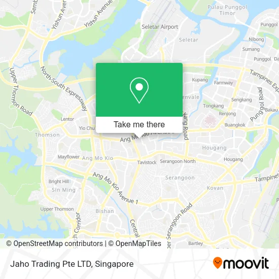 Jaho Trading Pte LTD地图