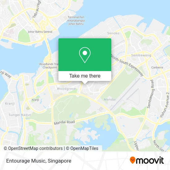 Entourage Music map