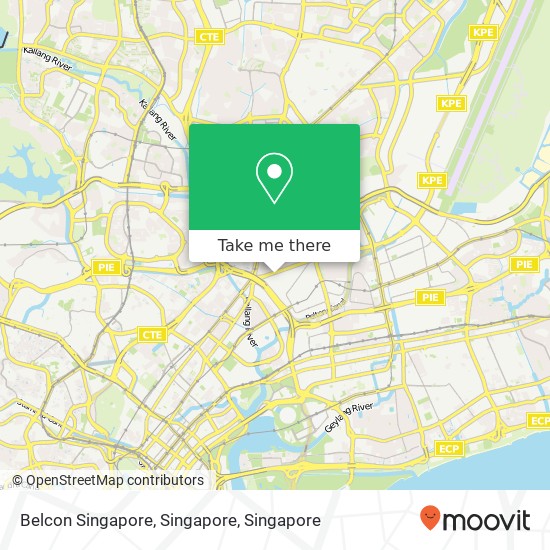 Belcon Singapore, Singapore map