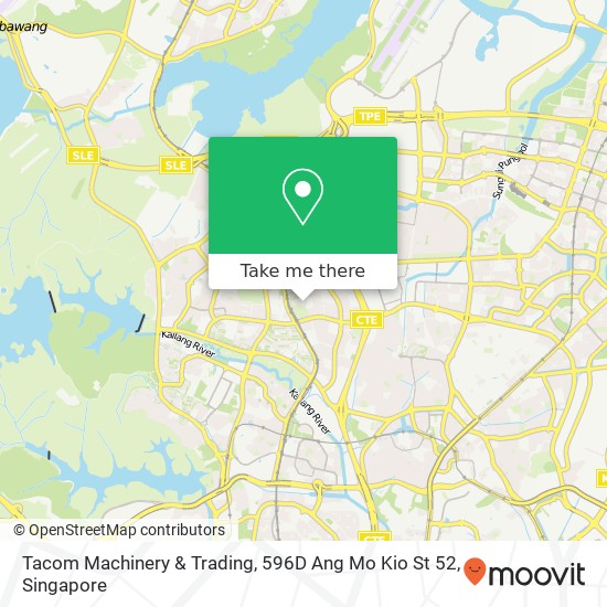 Tacom Machinery & Trading, 596D Ang Mo Kio St 52地图