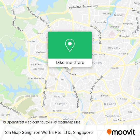 Sin Giap Seng Iron Works Pte. LTD.地图