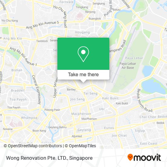 Wong Renovation Pte. LTD.地图