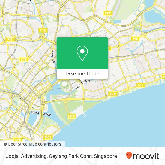 Jooja! Advertising, Geylang Park Conn地图