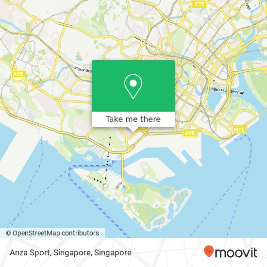 Anza Sport, Singapore map