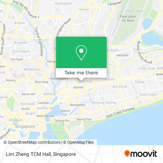 Lim Zheng TCM Hall map