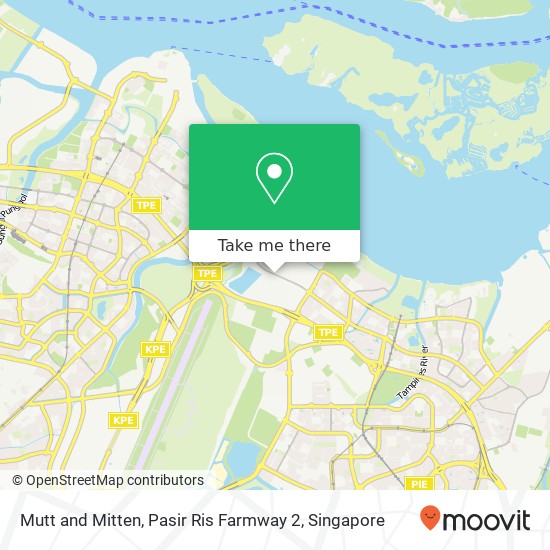Mutt and Mitten, Pasir Ris Farmway 2 map