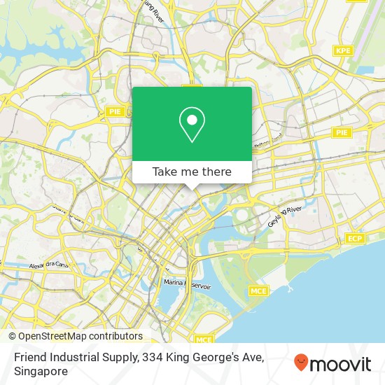 Friend Industrial Supply, 334 King George's Ave map