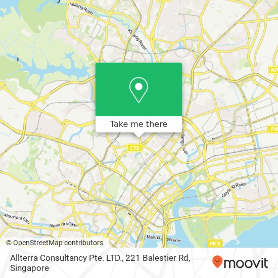 Allterra Consultancy Pte. LTD., 221 Balestier Rd地图
