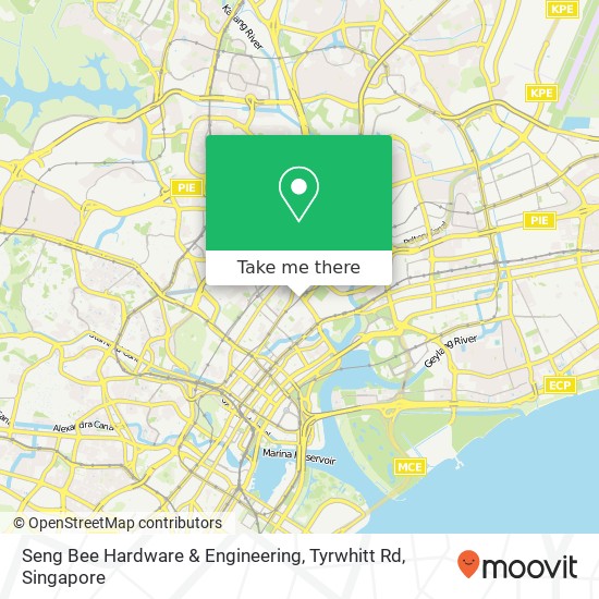 Seng Bee Hardware & Engineering, Tyrwhitt Rd地图