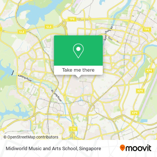 Midiworld Music and Arts School map