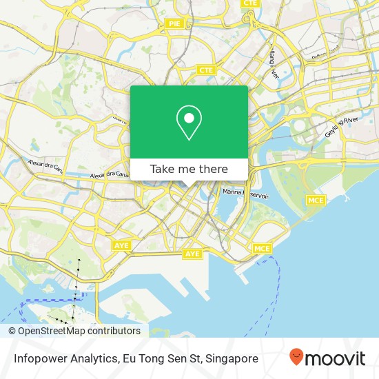 Infopower Analytics, Eu Tong Sen St地图