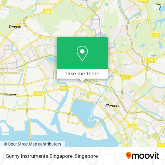 Sunny Instruments Singapore地图