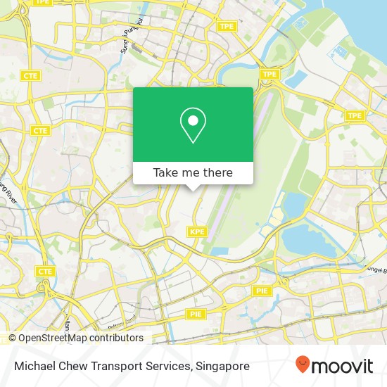 Michael Chew Transport Services map