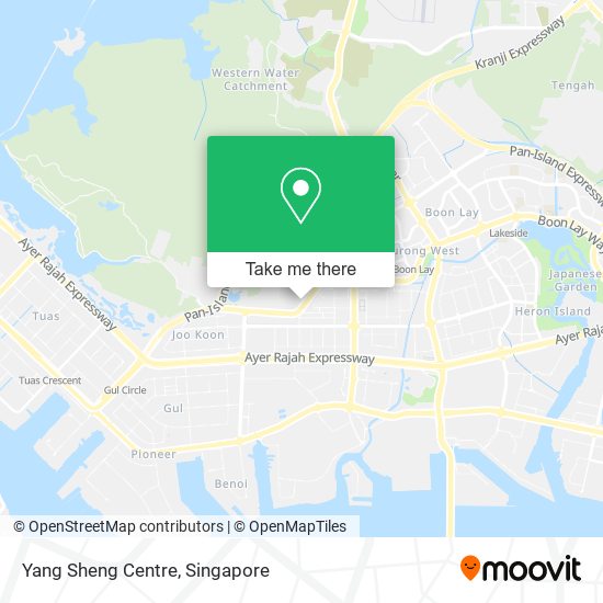 Yang Sheng Centre map