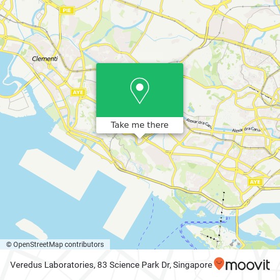 Veredus Laboratories, 83 Science Park Dr map