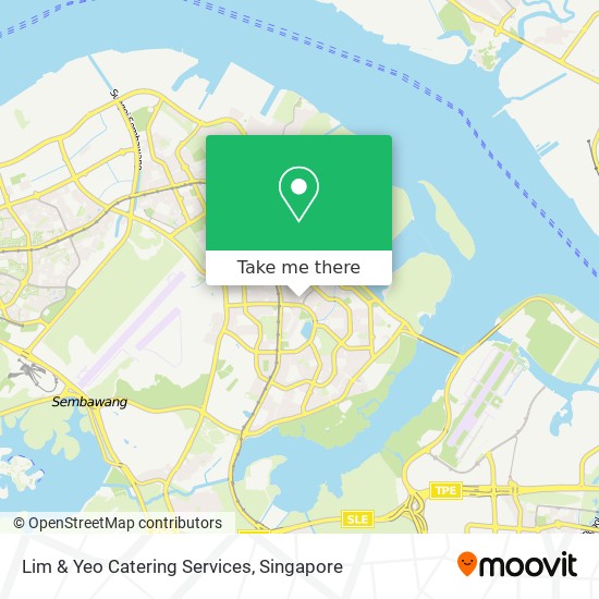 Lim & Yeo Catering Services map
