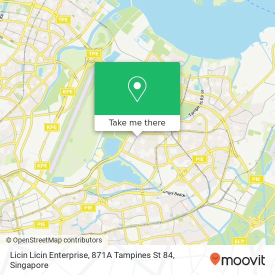 Licin Licin Enterprise, 871A Tampines St 84 map