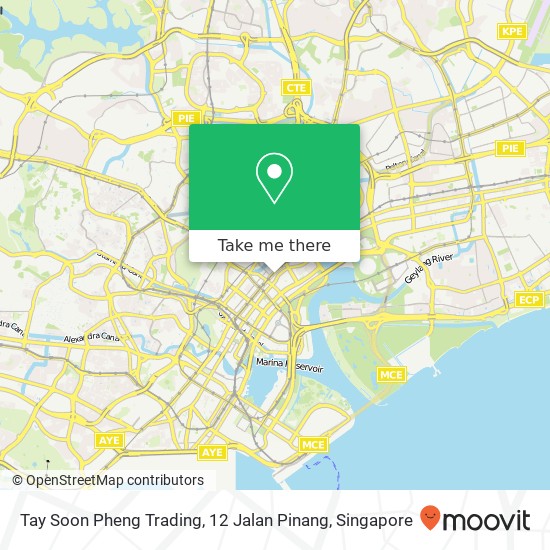 Tay Soon Pheng Trading, 12 Jalan Pinang地图