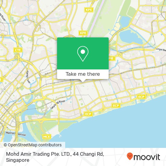 Mohd Amir Trading Pte. LTD., 44 Changi Rd地图