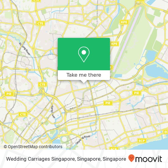 Wedding Carriages Singapore, Singapore map