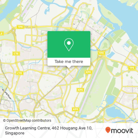 Growth Learning Centre, 462 Hougang Ave 10地图