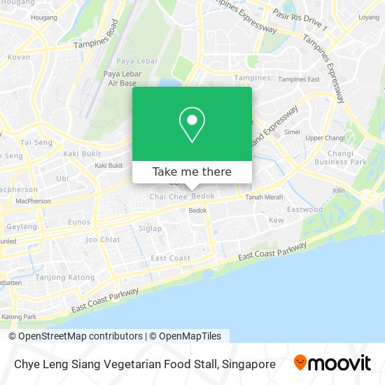 Chye Leng Siang Vegetarian Food Stall map