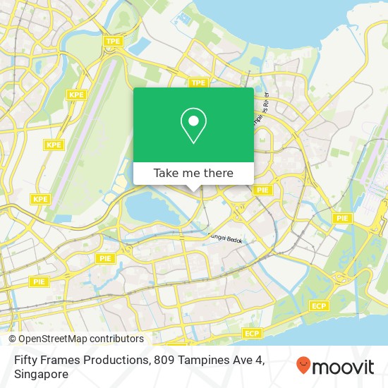 Fifty Frames Productions, 809 Tampines Ave 4 map