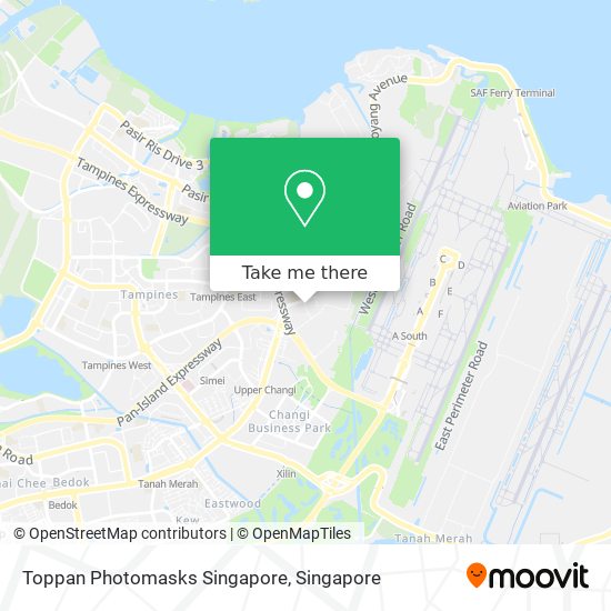 Toppan Photomasks Singapore map