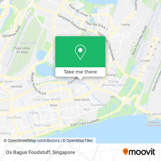 Os Bagus Foodstuff map