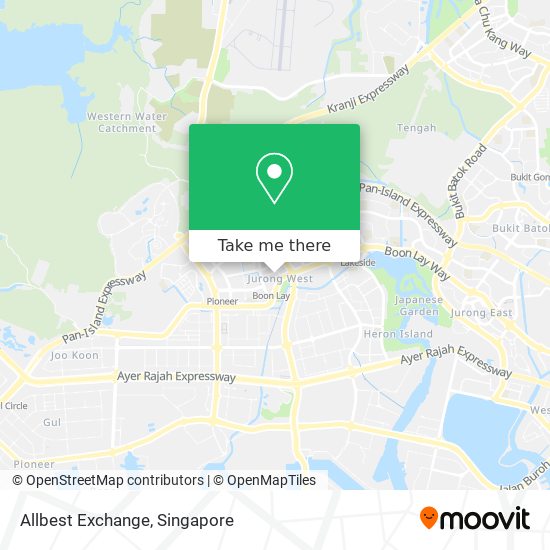 Allbest Exchange map