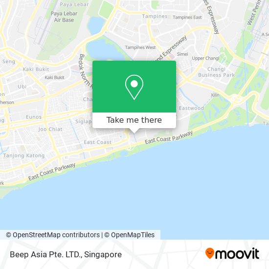 Beep Asia Pte. LTD. map