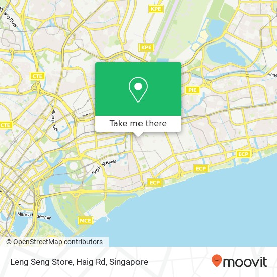 Leng Seng Store, Haig Rd map