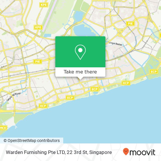 Warden Furnishing Pte LTD, 22 3rd St map