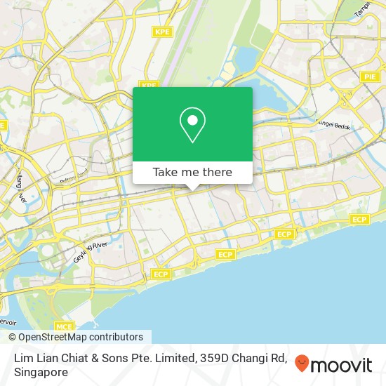 Lim Lian Chiat & Sons Pte. Limited, 359D Changi Rd地图