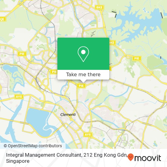 Integral Management Consultant, 212 Eng Kong Gdn地图