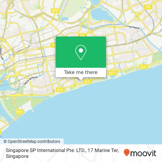 Singapore SP International Pte. LTD., 17 Marine Ter地图
