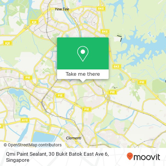 Qmi Paint Sealant, 30 Bukit Batok East Ave 6 map