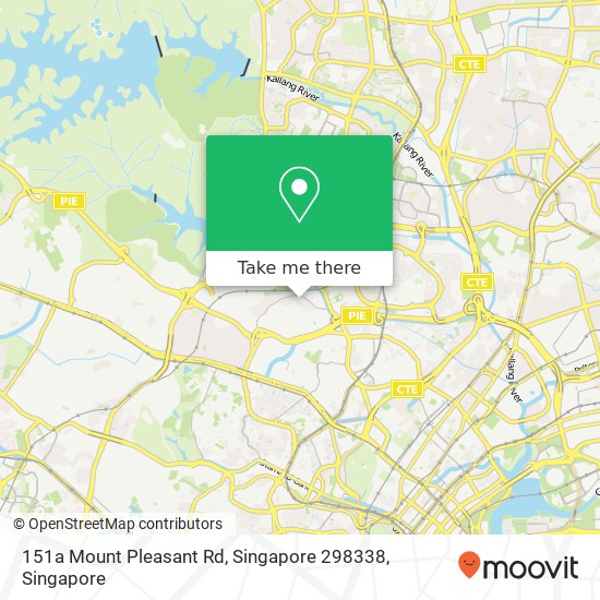 151a Mount Pleasant Rd, Singapore 298338地图