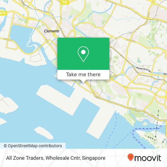 All Zone Traders, Wholesale Cntr地图