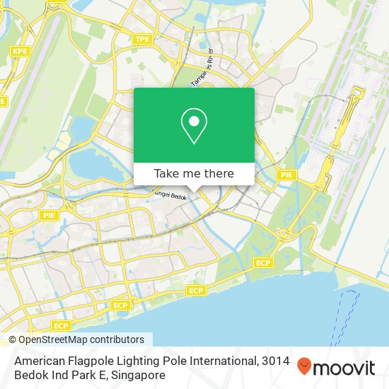 American Flagpole Lighting Pole International, 3014 Bedok Ind Park E map