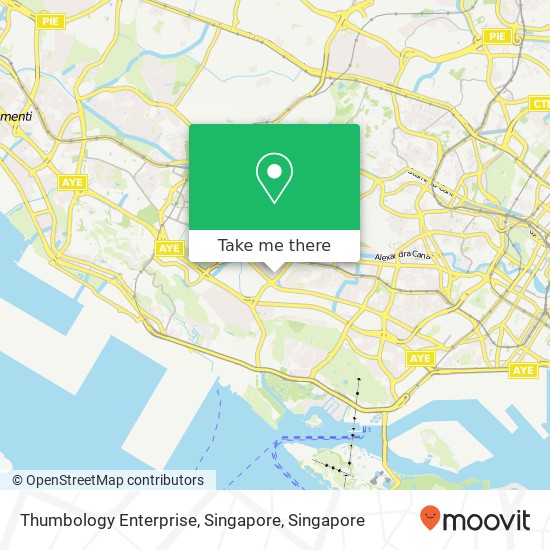 Thumbology Enterprise, Singapore地图
