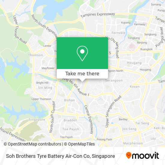 Soh Brothers Tyre Battery Air-Con Co map