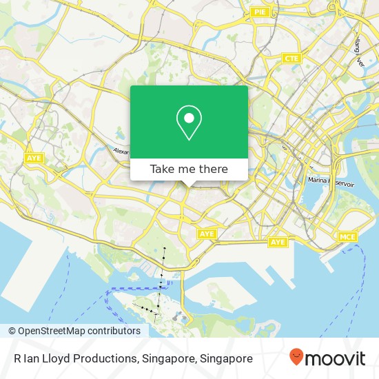 R Ian Lloyd Productions, Singapore map