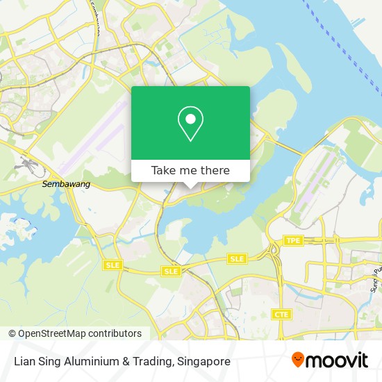 Lian Sing Aluminium & Trading map