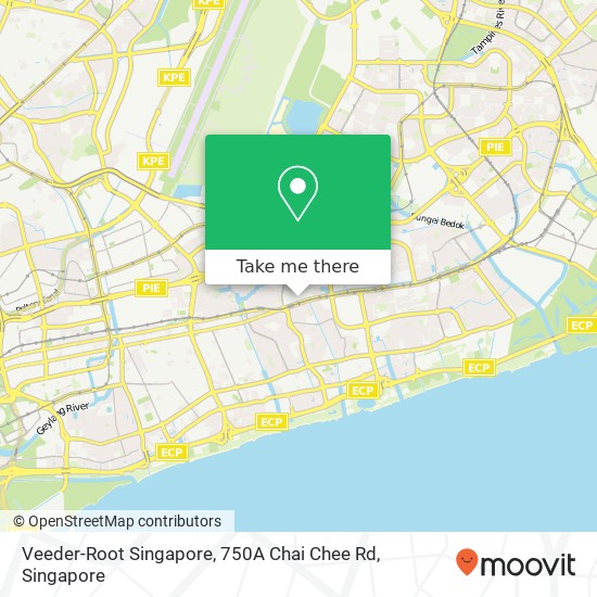 Veeder-Root Singapore, 750A Chai Chee Rd地图