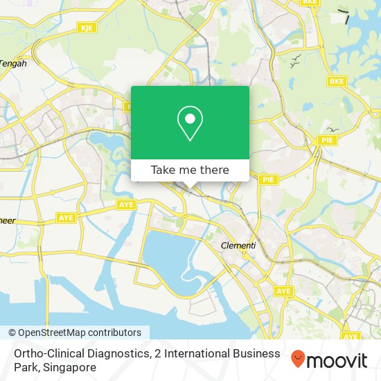 Ortho-Clinical Diagnostics, 2 International Business Park地图