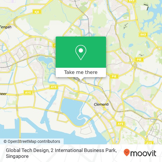 Global Tech Design, 2 International Business Park map