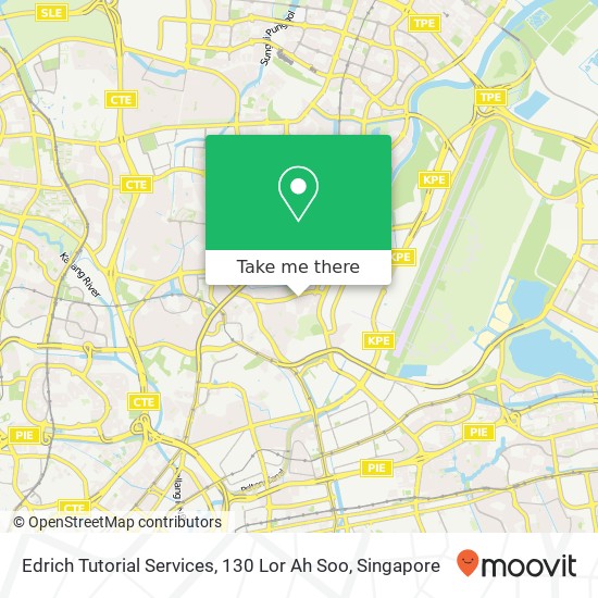 Edrich Tutorial Services, 130 Lor Ah Soo map